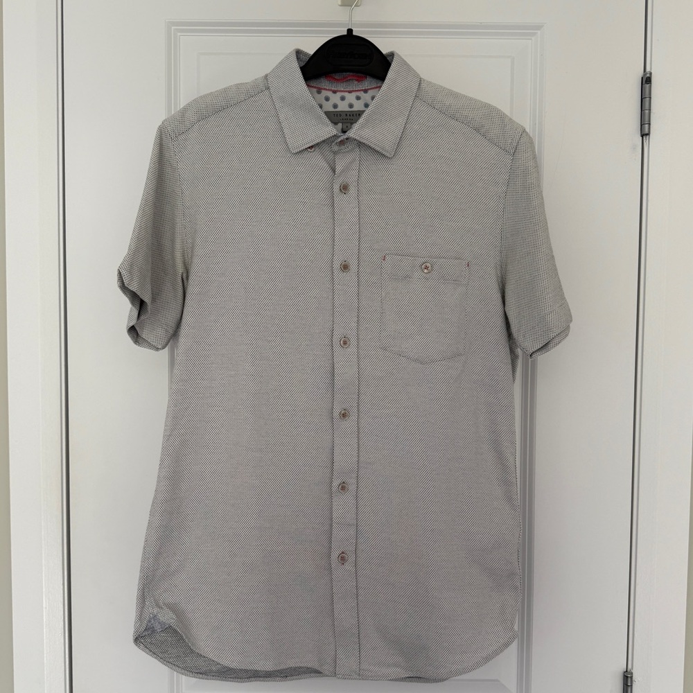 Ted Baker Short Sleeve Dress Shirt
